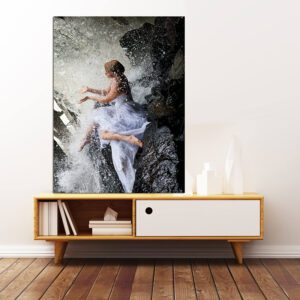 Πίνακας σε καμβά Ορθογώνιος "Γυναικεία φιγούρα"