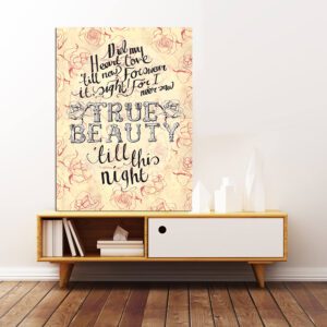 Πίνακας σε καμβά Ορθογώνιος "Vintage"