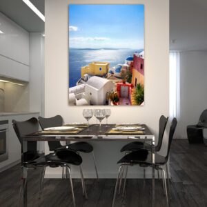 Πίνακας σε καμβά Ορθογώνιος "Ελληνικό νησί"