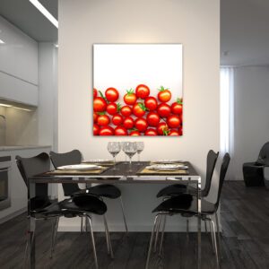 Πίνακας σε καμβά Τετράγωνος "Ντομάτες - Tomatoes"