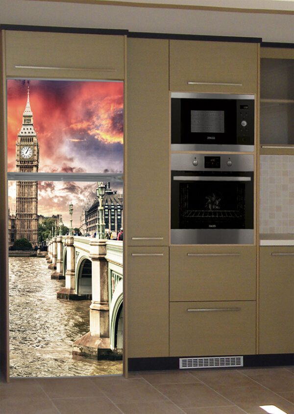 Αυτοκόλλητο Ψυγείου "London Big Ben"