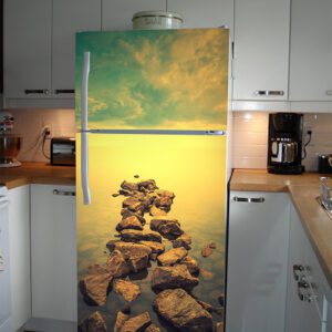 Αυτοκόλλητο Ψυγείου "Μονοπάτι στο νερό"