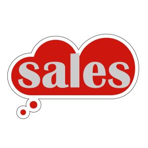 Αυτοκόλλητο Εκπτώσεων "Sales"