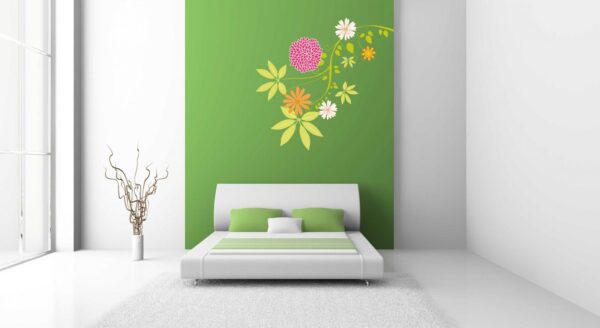 Αυτοκόλλητο τοίχου Διάφορα "Λουλούδια"