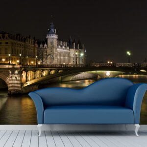 Ταπετσαρία τοίχου Φωτοταπετσαρία "Νύχτα στο Παρίσι"