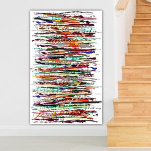 Πίνακας σε καμβά ορθογώνιος "Abstract"