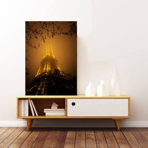 Πίνακας σε καμβά ορθογώνιος "Πύργος του Άιφελ"
