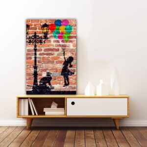 Πίνακας σε καμβά ορθογώνιος "Street Art"