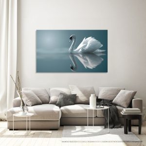 Πίνακας σε καμβά, Κύκνος στη Λίμνη