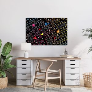 Πίνακας σε καμβά, Pac – Man