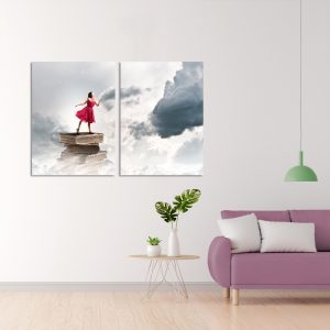 Πίνακας σε καμβά, Dreamer on books