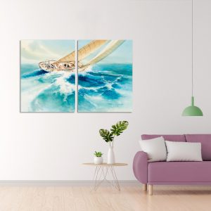 Πίνακας σε καμβά, Northern Michigan Art: Roland Roycraft’s Stunning Watercolors