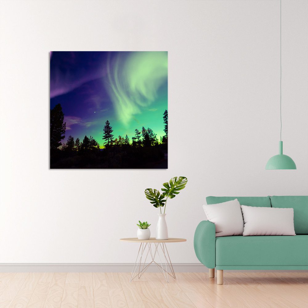 Πίνακας σε καμβά, Northern lights in Alaska