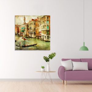 Πίνακας σε καμβά, Romantic Venice