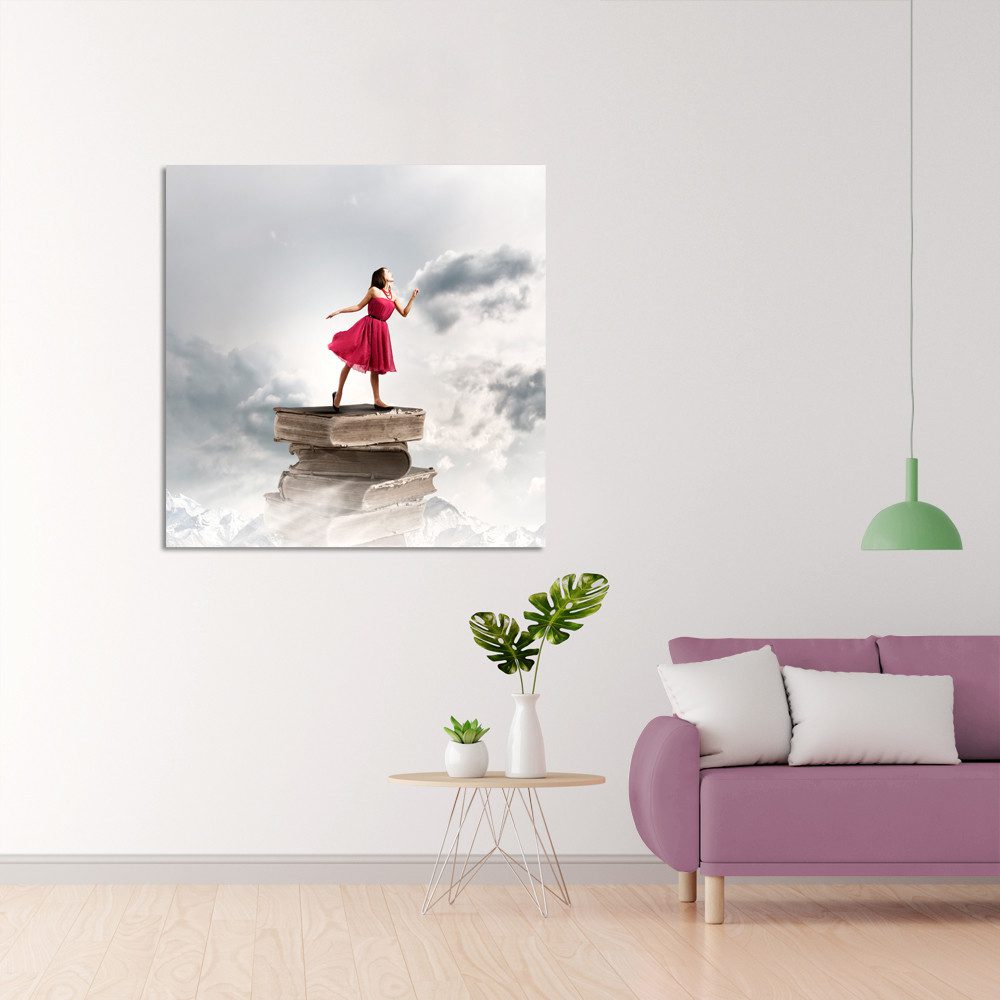 Πίνακας σε καμβά, Dreamer on books