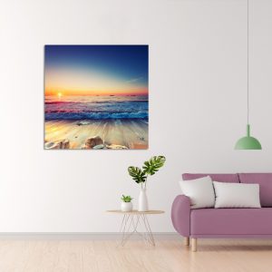 Πίνακας σε καμβά, Modern art, seaside scenery