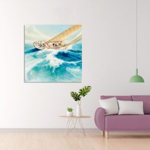 Πίνακας σε καμβά, Northern Michigan Art: Roland Roycraft’s Stunning Watercolors